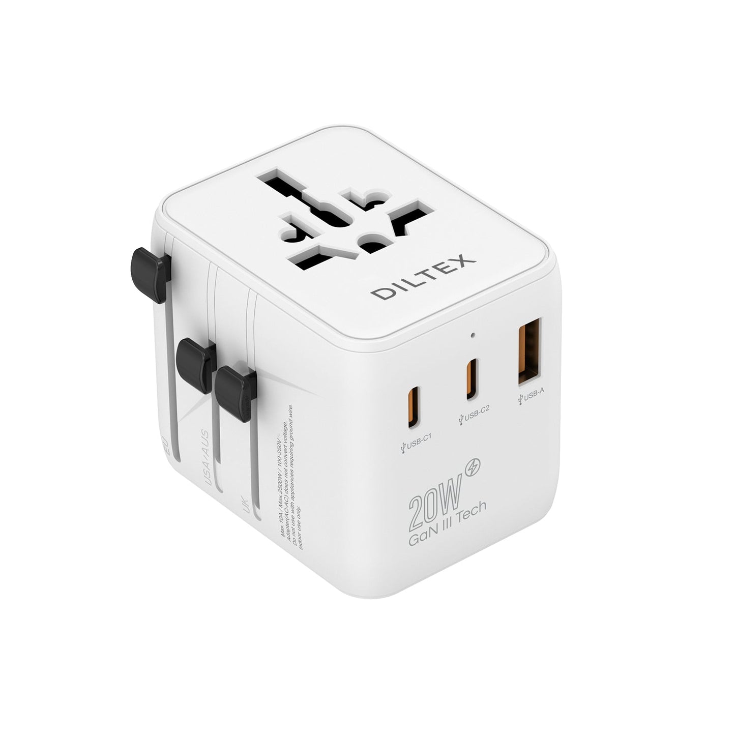 20W GaN III Fast Charging Travel Adapter
