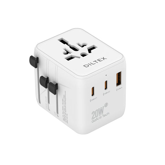20W GaN III Fast Charging Travel Adapter