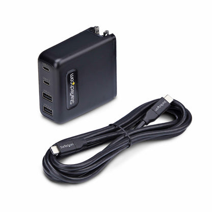 StarTech.com 2210GCN-WALL-CHARGER mobile device charger Universal Black AC Fast charging Indoor