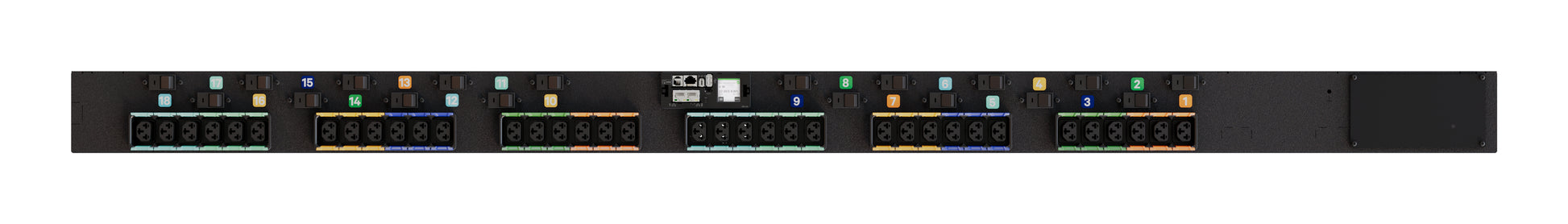Vertiv PowerIT VP4UA0A1 power distribution unit (PDU) 36 AC outlet(s) 0U Black