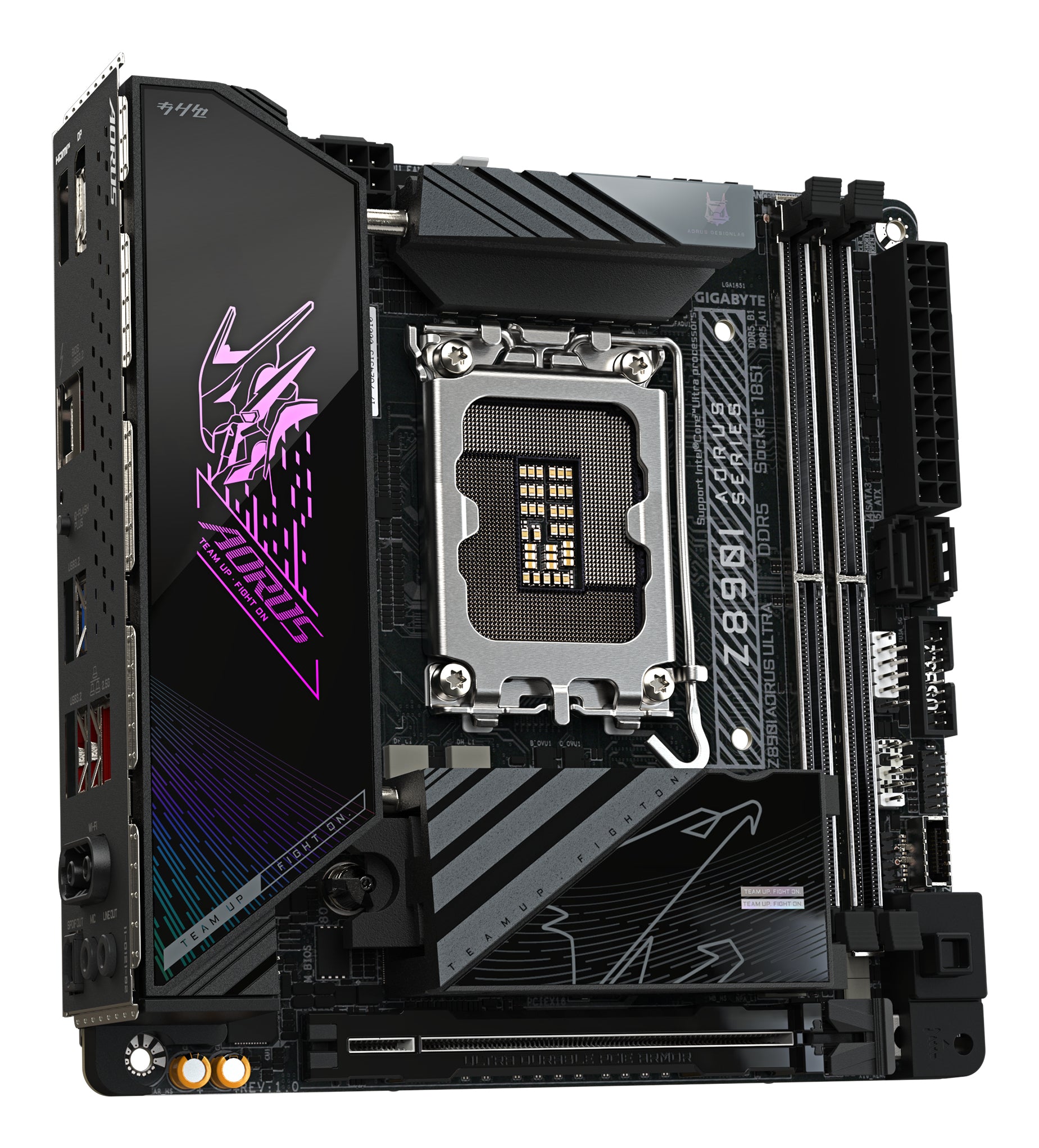 GIGABYTE Z890I AORUS ULTRA motherboard Intel Z890 LGA 1851 (Socket V1) mini ITX