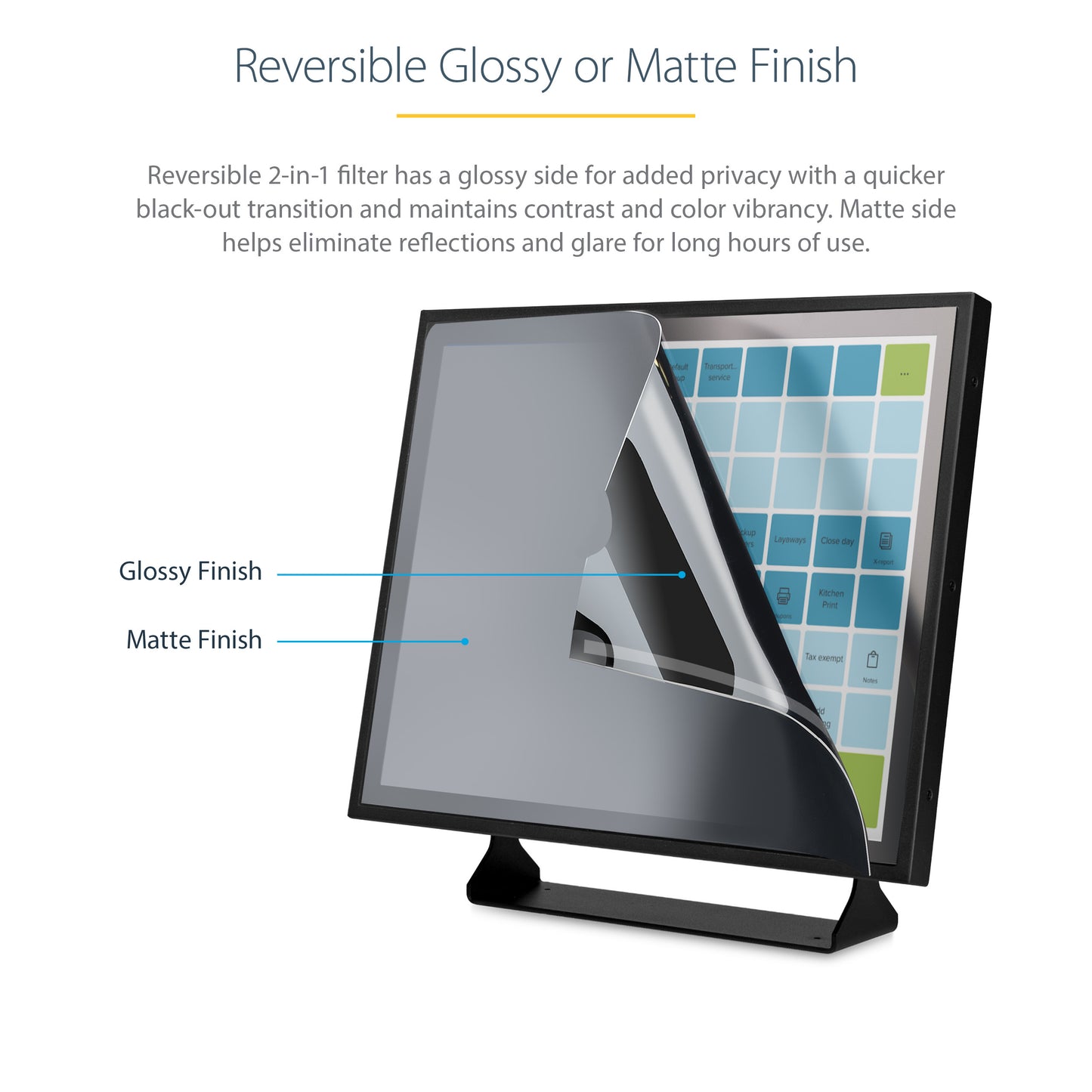 StarTech.com 1954-PRIVACY-SCREEN display privacy filters 19" Monitor Frameless display privacy filter