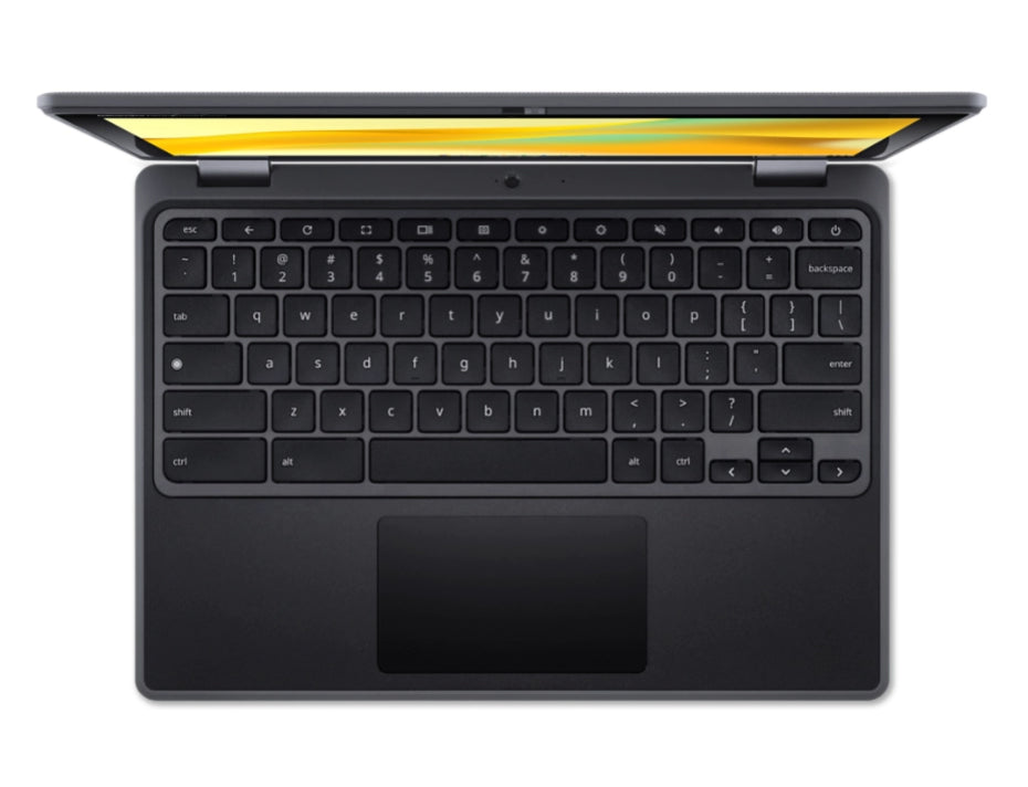 Acer Chromebook R756T-C9PBNA Intel® N N100 11.6" Touchscreen HD 8 GB LPDDR5-SDRAM 64 GB Flash Wi-Fi 6E (802.11ax) ChromeOS Black
