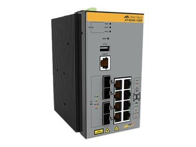Allied Telesis AT-IE340-12GT-980 network switch Managed L3 Gigabit Ethernet (10/100/1000) Gray