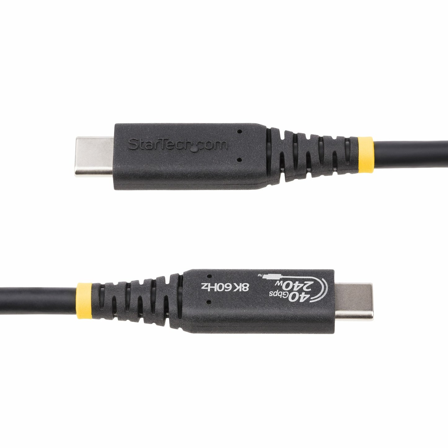 StarTech.com 50C-40G-USB4-CABLE USB cable USB4 Gen 3x2 19.7" (0.5 m) USB C Black