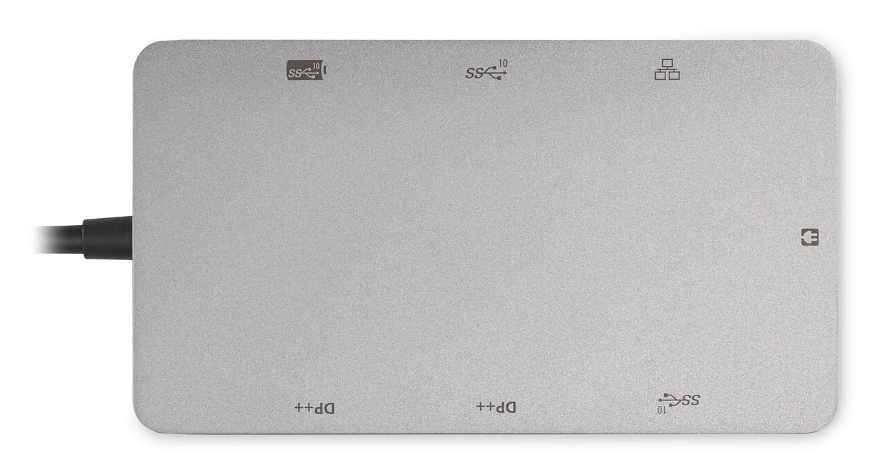 Kensington UH1450P USB-C Wired USB 3.2 Gen 2 (3.1 Gen 2) Type-C Gray