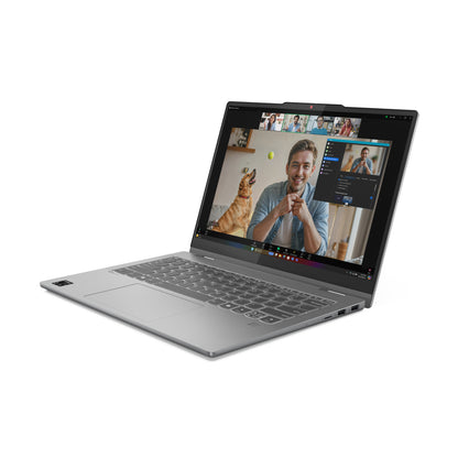 Lenovo IdeaPad 5 2-in-1 14Q8X9 Copilot+ PC Qualcomm Snapdragon X1P-42-100 Hybrid (2-in-1) 14" Touchscreen WUXGA 16 GB LPDDR5x-SDRAM 1 TB SSD Wi-Fi 7 (802.11be) Windows 11 Home English Gray