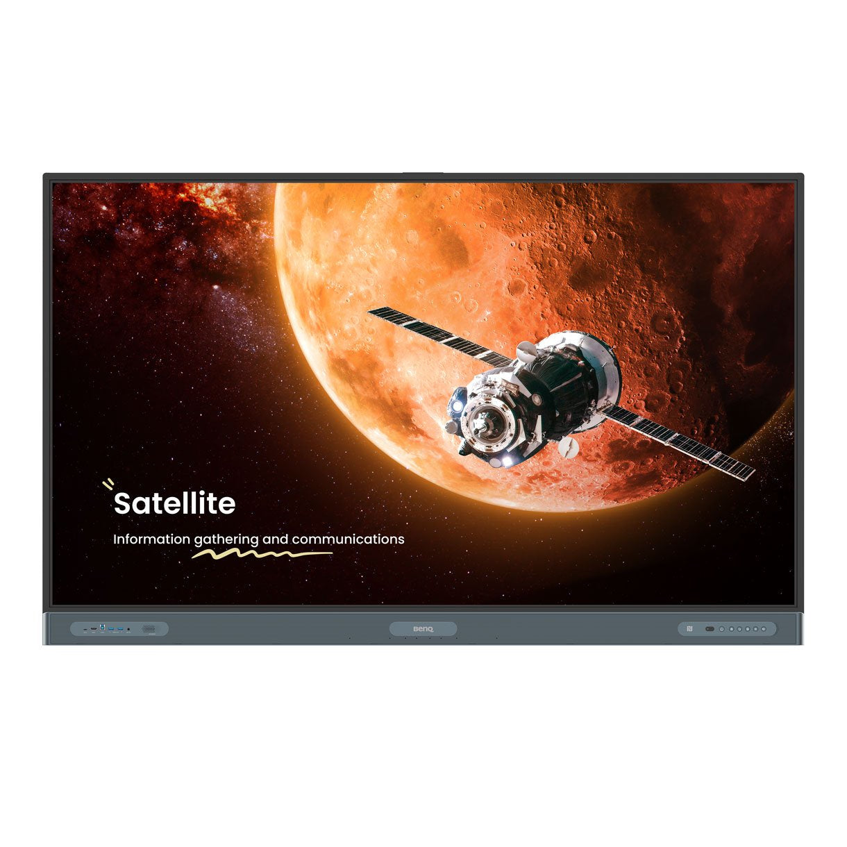 BenQ RP7504 interactive whiteboard 75" 3840 x 2160 pixels Touchscreen Black