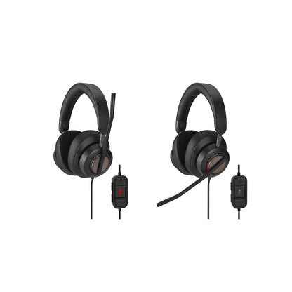 Kensington H2000 Headset Wired Head-band Office/Call center USB Type-C Black