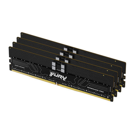Kingston Technology FURY Renegade Pro memory module 64 GB 4 x 16 GB DDR5 5600 MT/s ECC