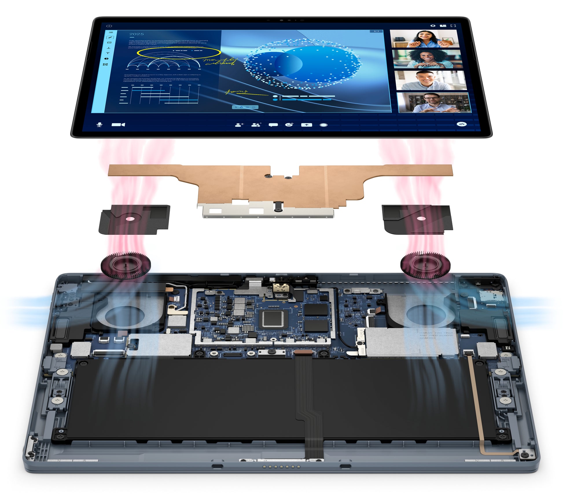 DELL Latitude 7350 Detachable Intel Core Ultra 7 512 GB 13" 16 GB Wi-Fi 7 (802.11be) Windows 11 Pro Black