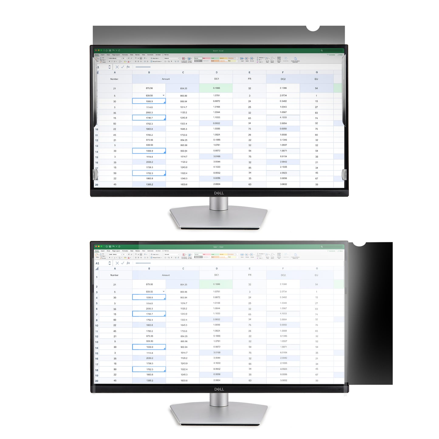 StarTech.com PRIVACY-SCREEN-22MB display privacy filters 22" Monitor Frameless display privacy filter