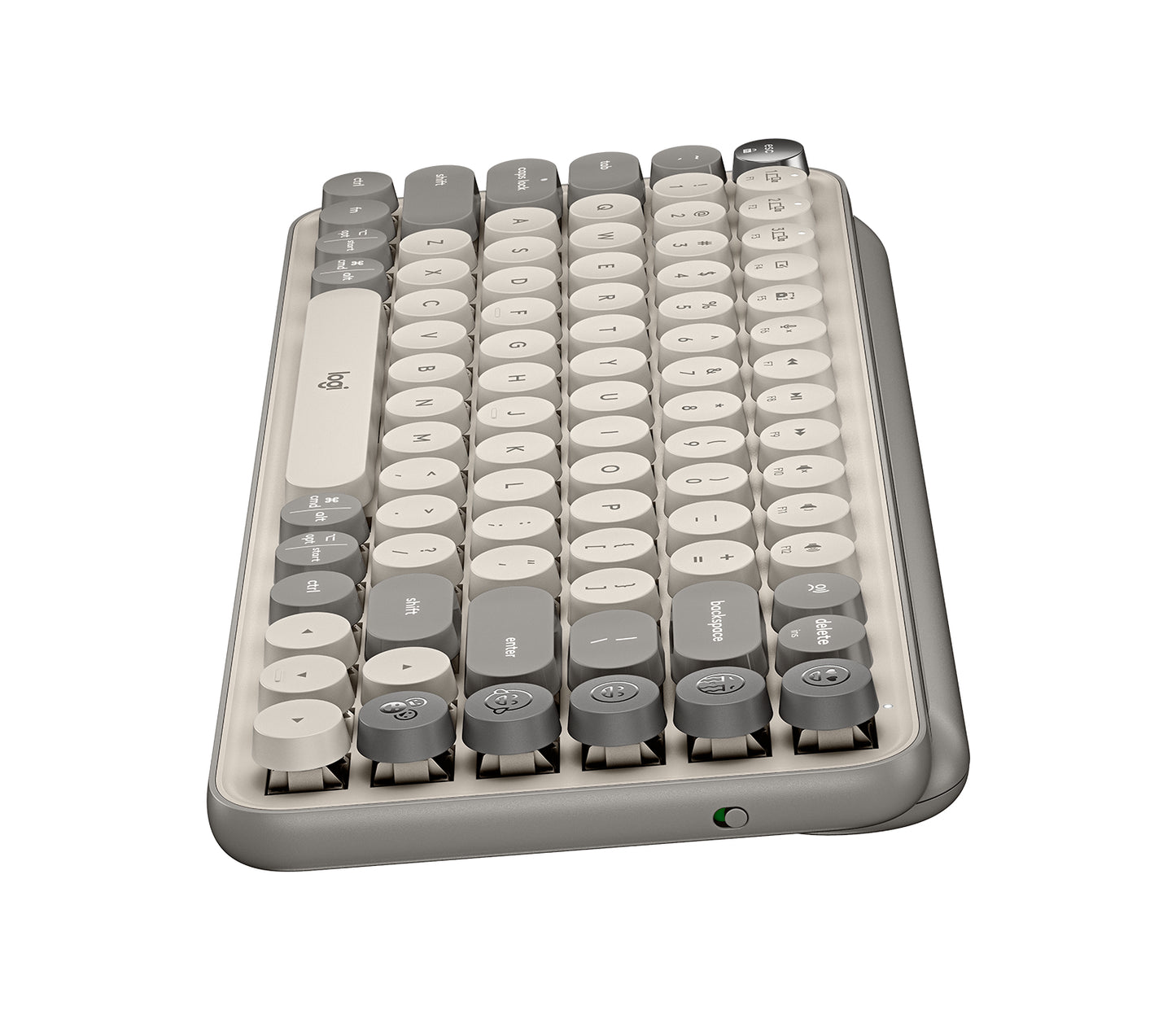 Logitech POP Keys keyboard Universal Bluetooth QWERTY English Gray
