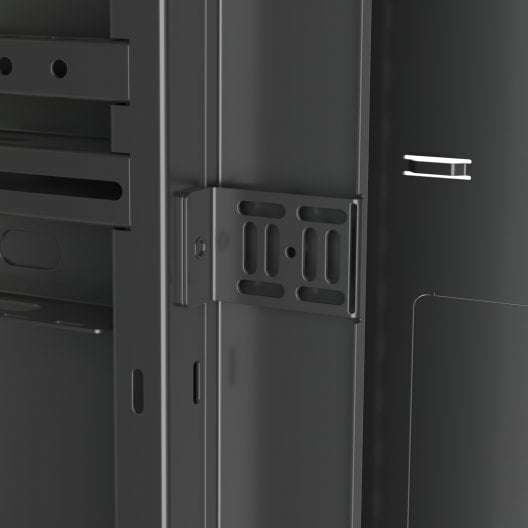 Middle Atlantic Products DWR-18-32 rack cabinet 18U Wall mounted rack Black