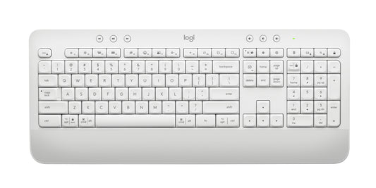Logitech 920-011018 keyboard Mouse included Office Bluetooth QWERTY English White