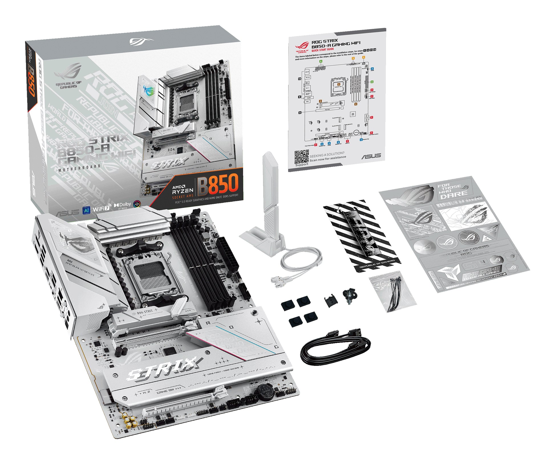 ASUS ROG STRIX B850-A GAMING WIFI AMD B850 Socket AM5 ATX