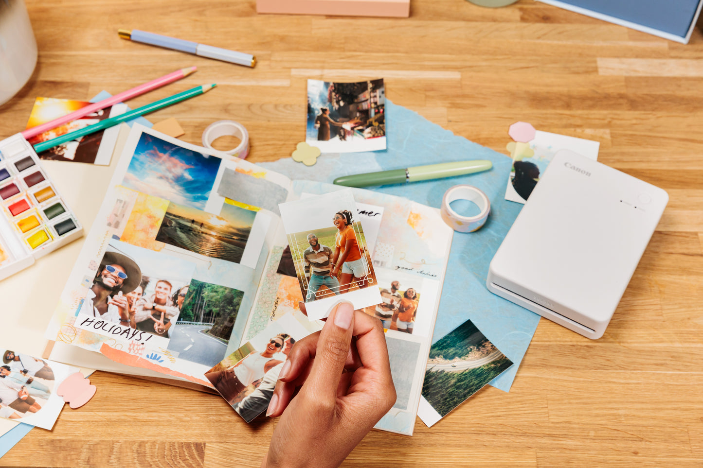 Canon SELPHY QX20 WH photo printer Dye-sublimation 287 x 287 DPI 2.8" x 3.3" (7.2x8.5cm) Wi-Fi