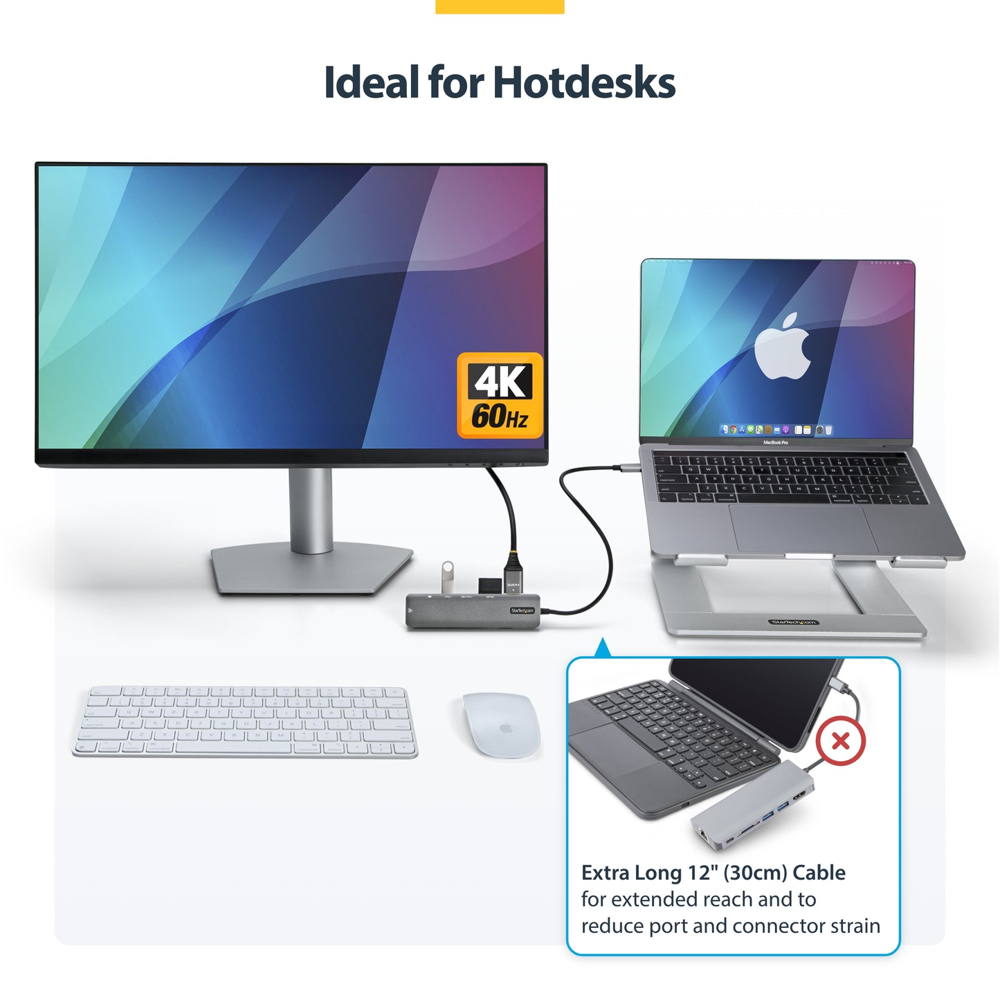 StarTech.com DKT30CHSDPD1 laptop dock/port replicator Wired USB 3.2 Gen 1 (3.1 Gen 1) Type-C Black, Gray