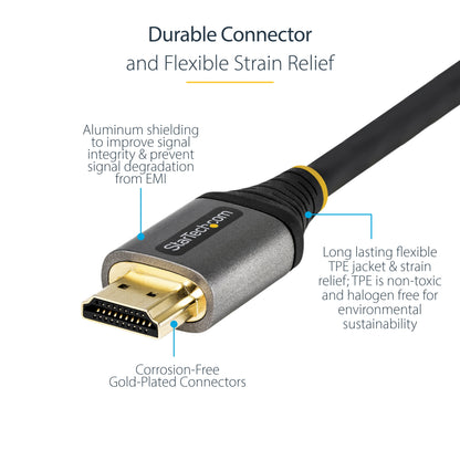 StarTech.com HDMM21V2M HDMI cable 78.7" (2 m) HDMI Type A (Standard) Black