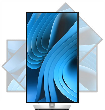 DELL Pro Plus P2725QE computer monitor 27" 3840 x 2160 pixels 4K Ultra HD LCD Black, Silver
