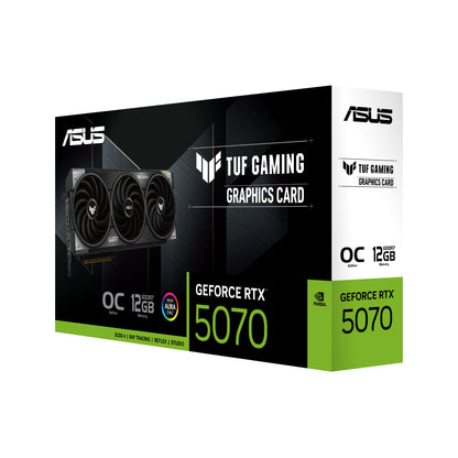 ASUS TUF Gaming TUF-RTX5070-O12G-GAMING graphics card NVIDIA GeForce RTX 5070 12 GB GDDR7