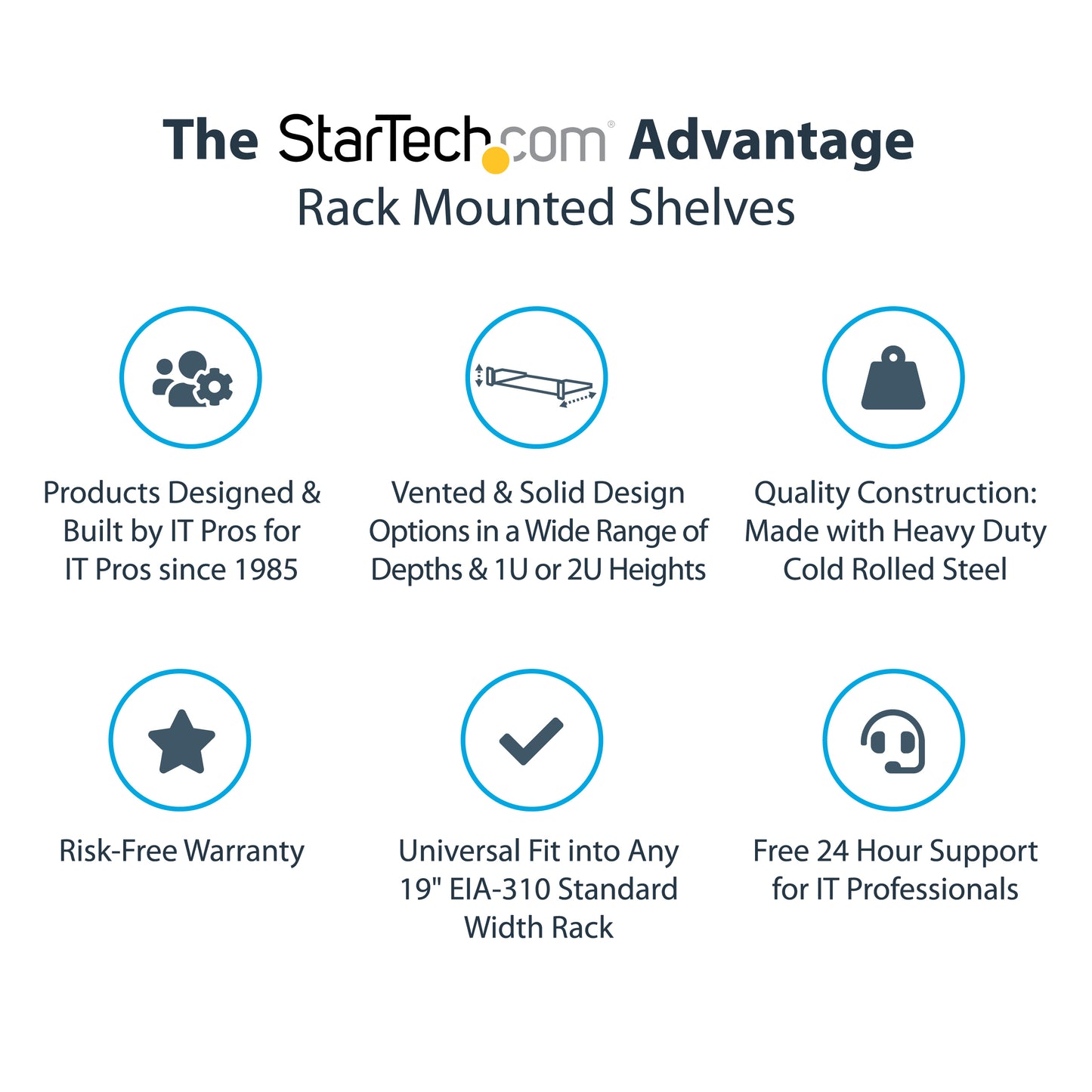StarTech.com CABSHELFV rack accessory Shelf