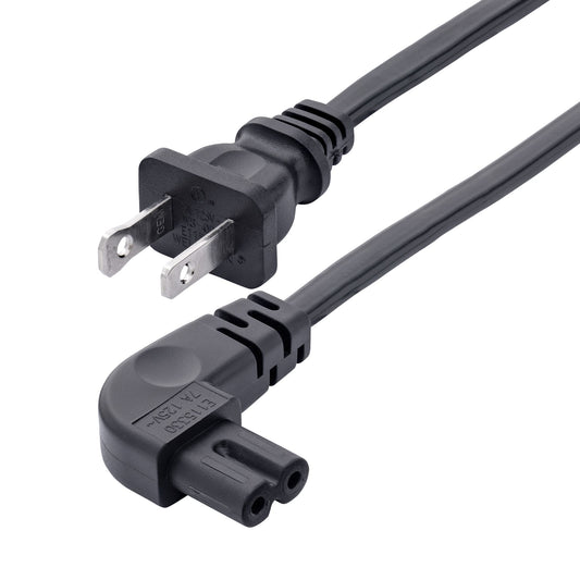 StarTech.com PXT101NB-STRA-6F power cable Black 70.9" (1.8 m) NEMA 1-15P C7 coupler