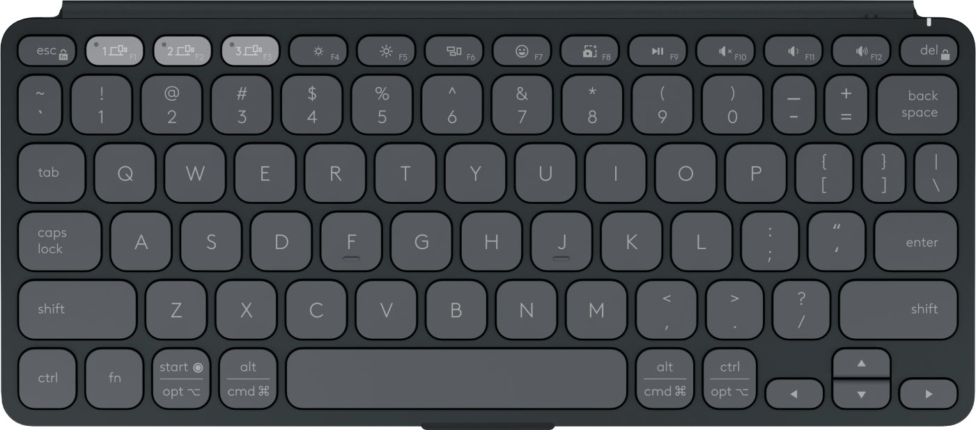 Logitech 920-012867 mobile device keyboard QWERTY English Bluetooth Graphite