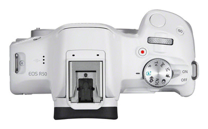 Canon EOS R50 MILC 24.2 MP CMOS 6000 x 4000 pixels White