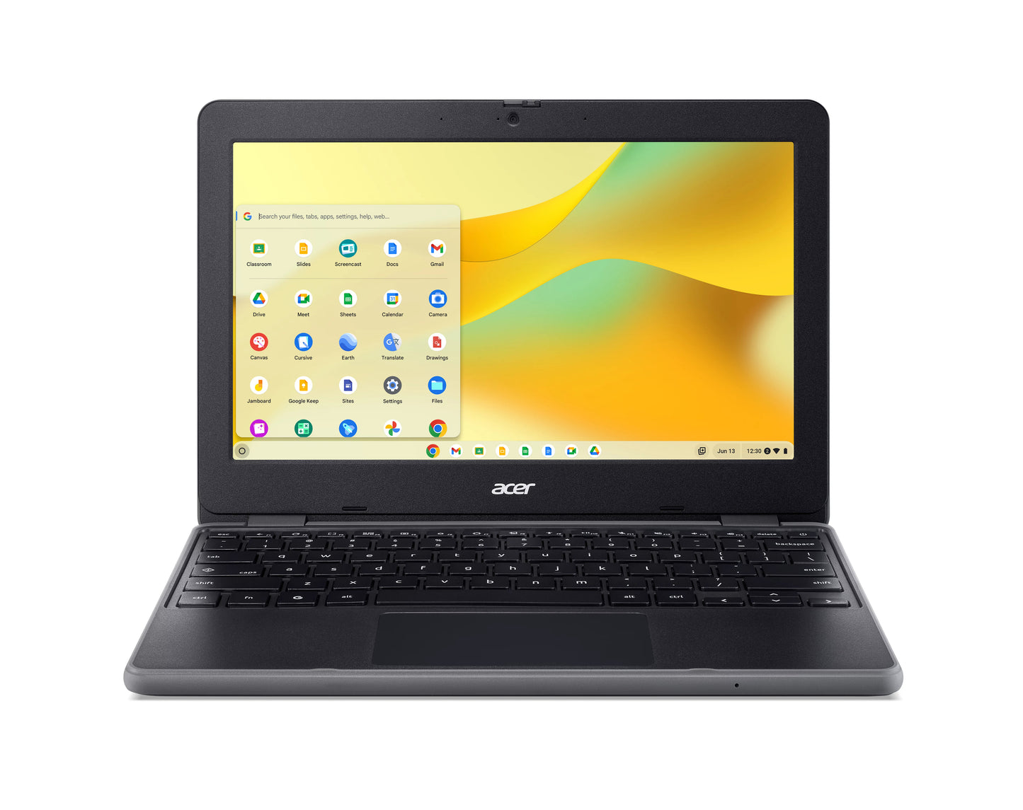 Acer Chromebook C737T-C6CRNA Intel® N N150 11.6" Touchscreen HD 8 GB LPDDR5x-SDRAM 64 GB Flash Wi-Fi 7 (802.11be) ChromeOS Black