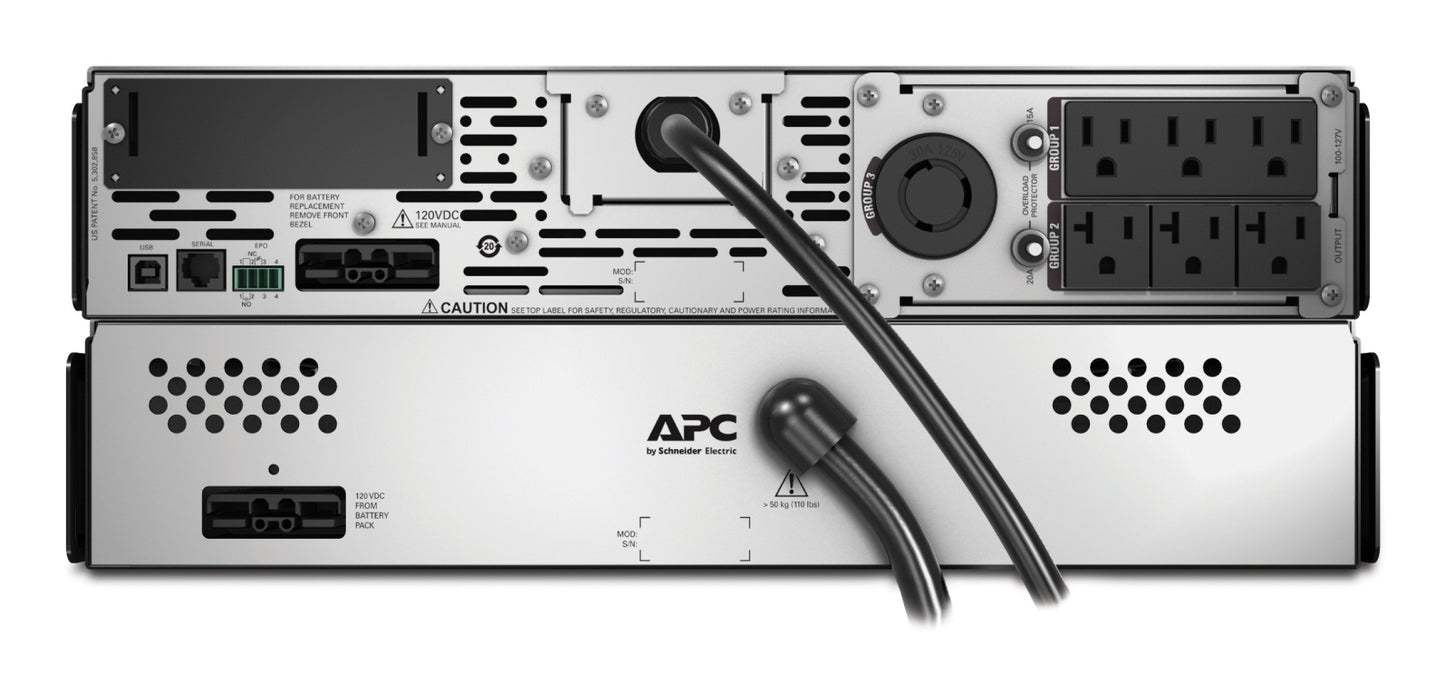 APC Smart-UPS X 3000VA uninterruptible power supply (UPS) Line-Interactive 3 kVA 2700 W 7 AC outlet(s)