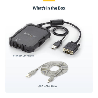 StarTech.com NOTECONS02X KVM switch Black