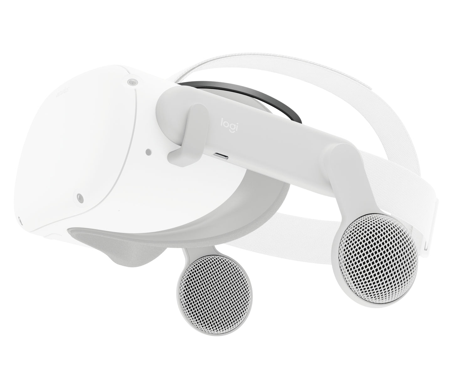 Logitech Chorus Headphones Wired Head-band Virtual reality (VR) USB Type-C White