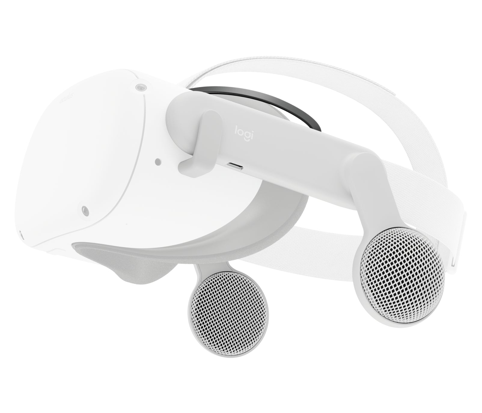 Logitech Chorus Headphones Wired Head-band Virtual reality (VR) USB Type-C White