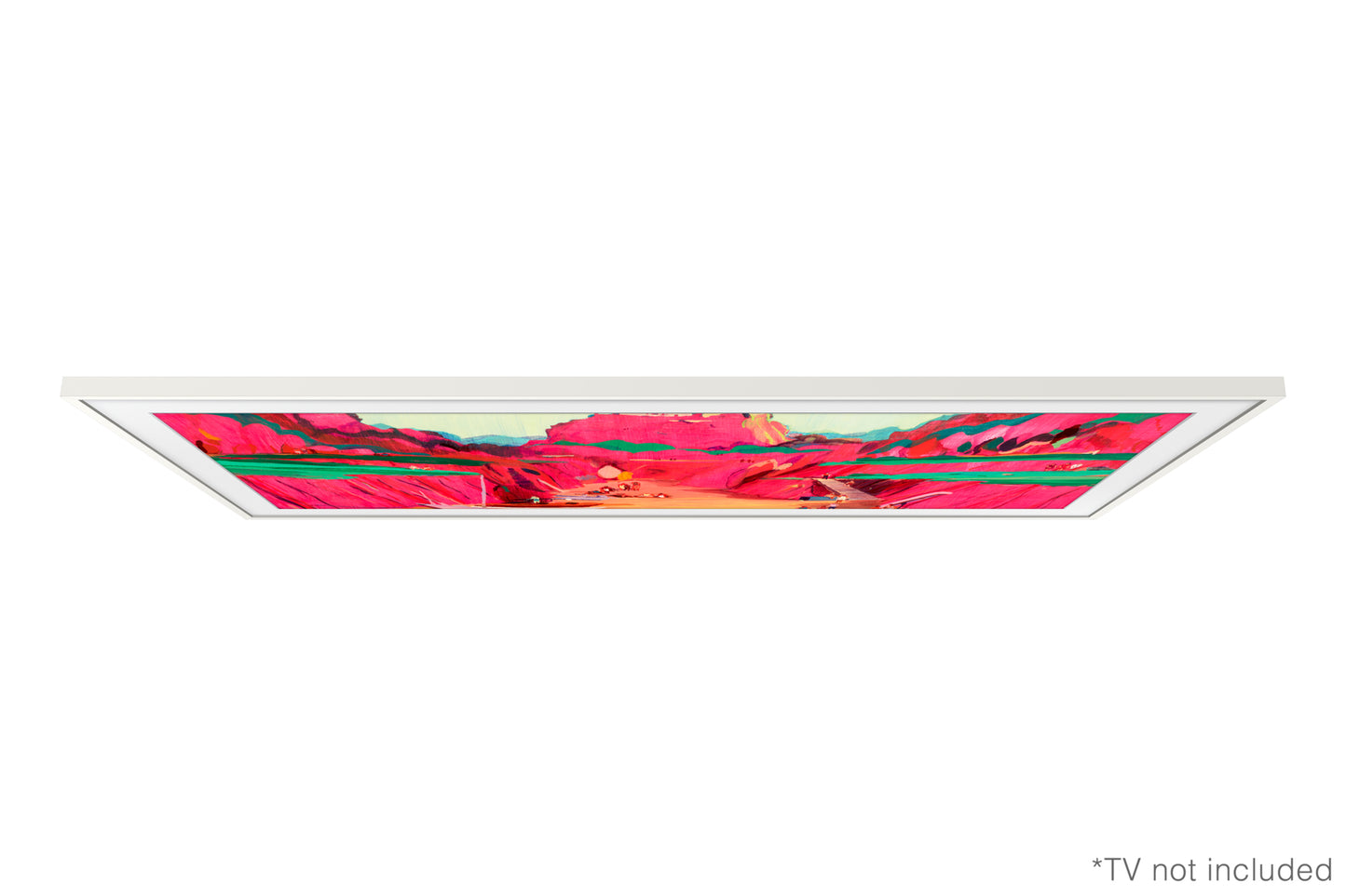 Samsung 85” Customisable Frame White Bezel (2025) - White