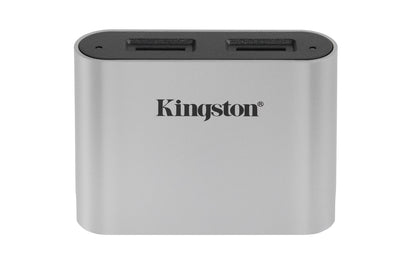 Kingston Technology Workflow microSD Reader Black, Silver