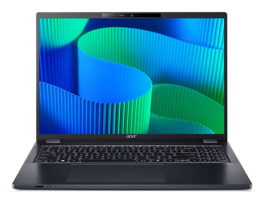 Acer TravelMate P4 TMP416-53-795G Copilot+ PC Intel Core Ultra 7 155U Laptop 16" WUXGA 16 GB DDR5-SDRAM 1 TB SSD Wi-Fi 6 (802.11ax) Windows 11 Pro Blue