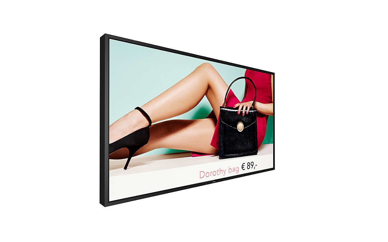 Philips 75BDL4003H Digital signage flat panel 75" LCD 3000 cd/m² 4K Ultra HD Black Android 24/7
