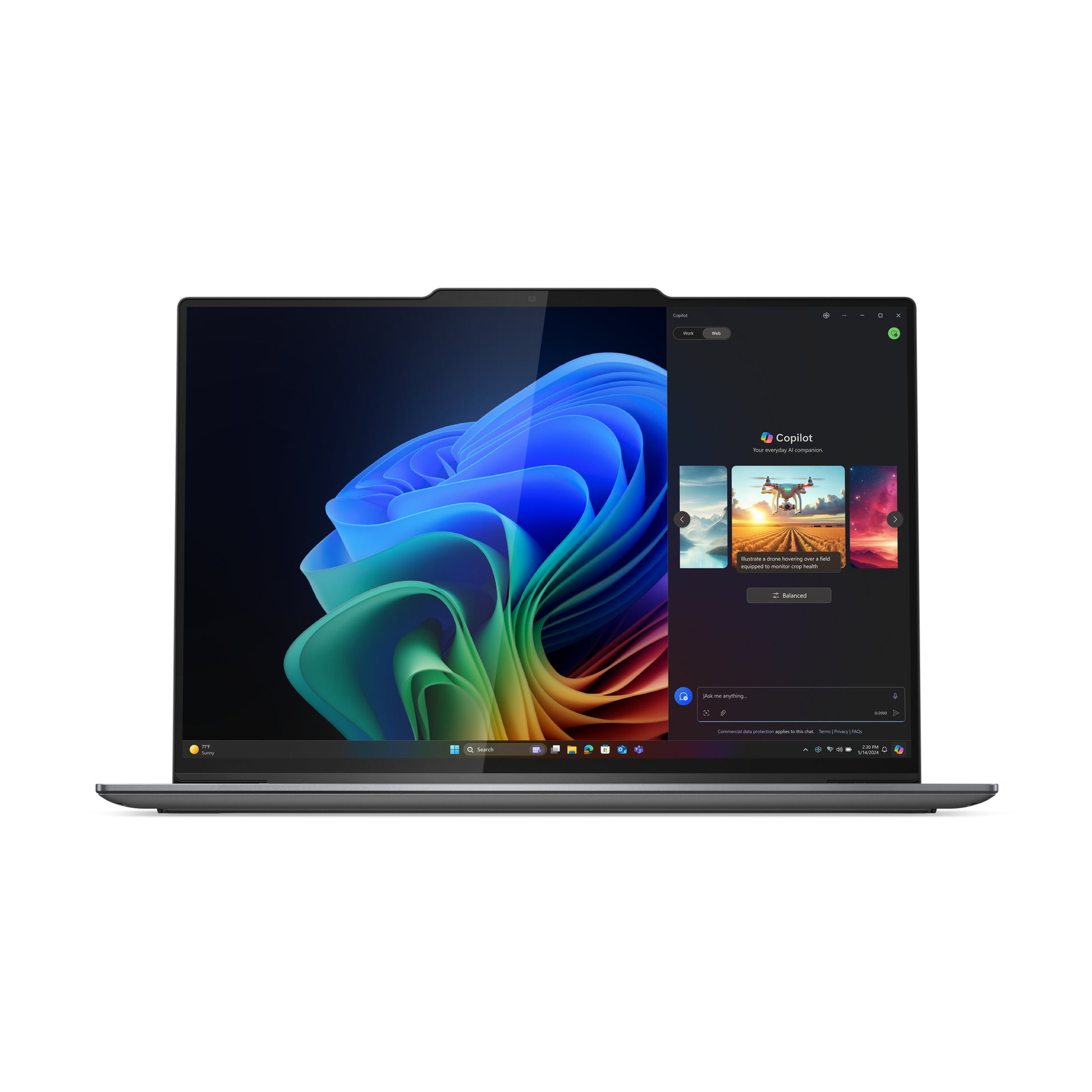 Lenovo ThinkPad X9-14 Gen 1 Aura Edition Copilot+ PC Intel Core Ultra 7 268V Laptop 14" WUXGA 32 GB LPDDR5x-SDRAM 1 TB SSD Wi-Fi 7 (802.11be) Windows 11 Pro Gray
