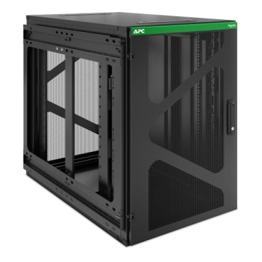 APC AR118SM rack cabinet 18U Wall mounted rack Black