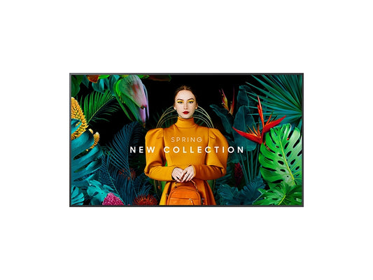 Samsung LH85QMCEBGCXGO signage display Digital signage flat panel 85" LCD Wi-Fi 500 cd/m² 4K Ultra HD Built-in processor Tizen 24/7