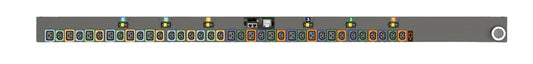 Vertiv Geist MNR5MHB1-36PNB8-6PS15D0A10-S-A power distribution unit (PDU) 36 AC outlet(s) 0U Black