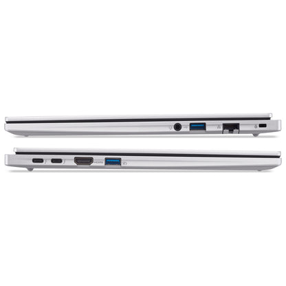 Acer TravelMate P2 TMP214-56-54NF Intel Core 5 120U Laptop 14" WUXGA 16 GB DDR5-SDRAM 512 GB SSD Wi-Fi 6 (802.11ax) Windows 11 Pro Silver