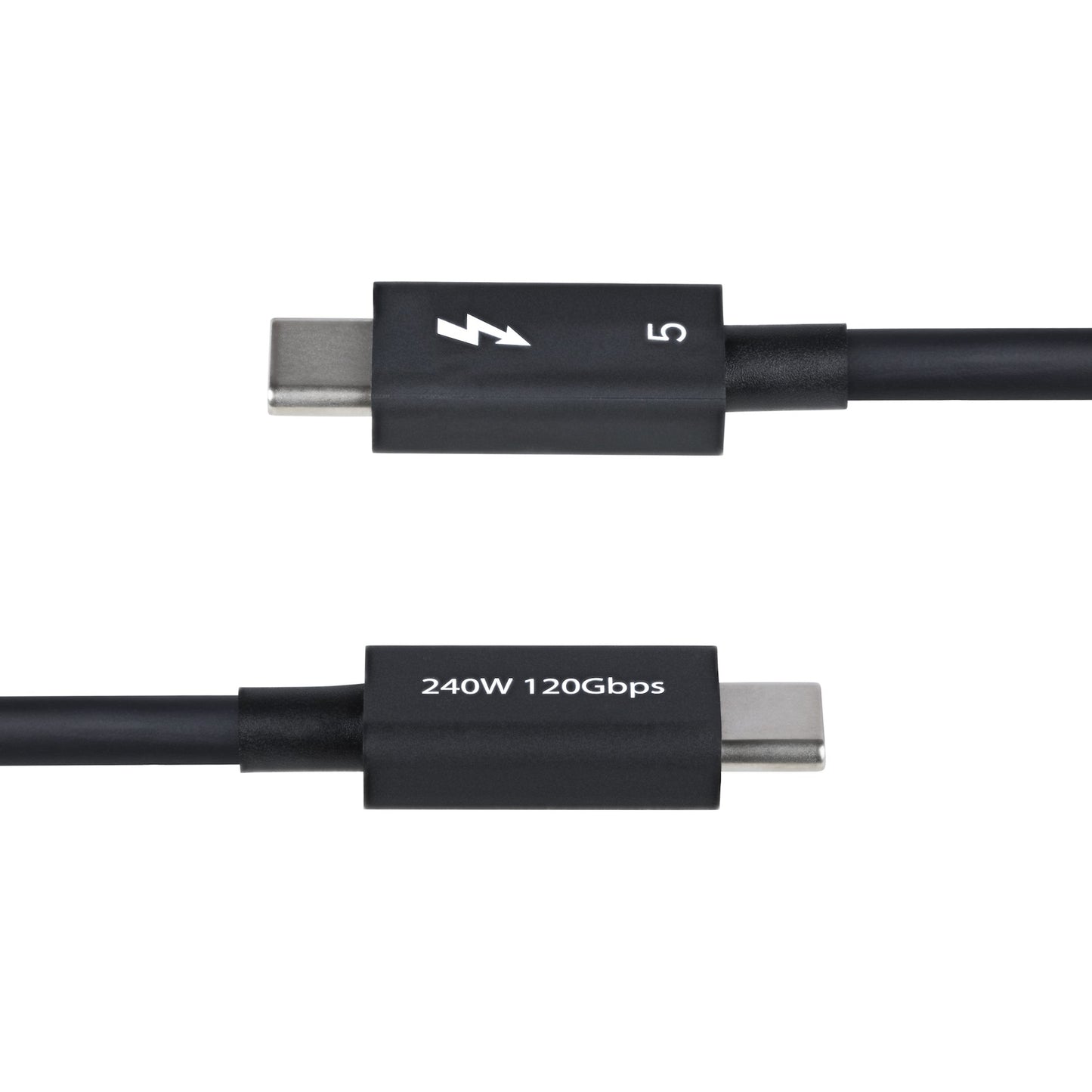 StarTech.com TBLT5MM50CM240W Thunderbolt cable 19.7" (0.5 m) 80 Gbit/s Black