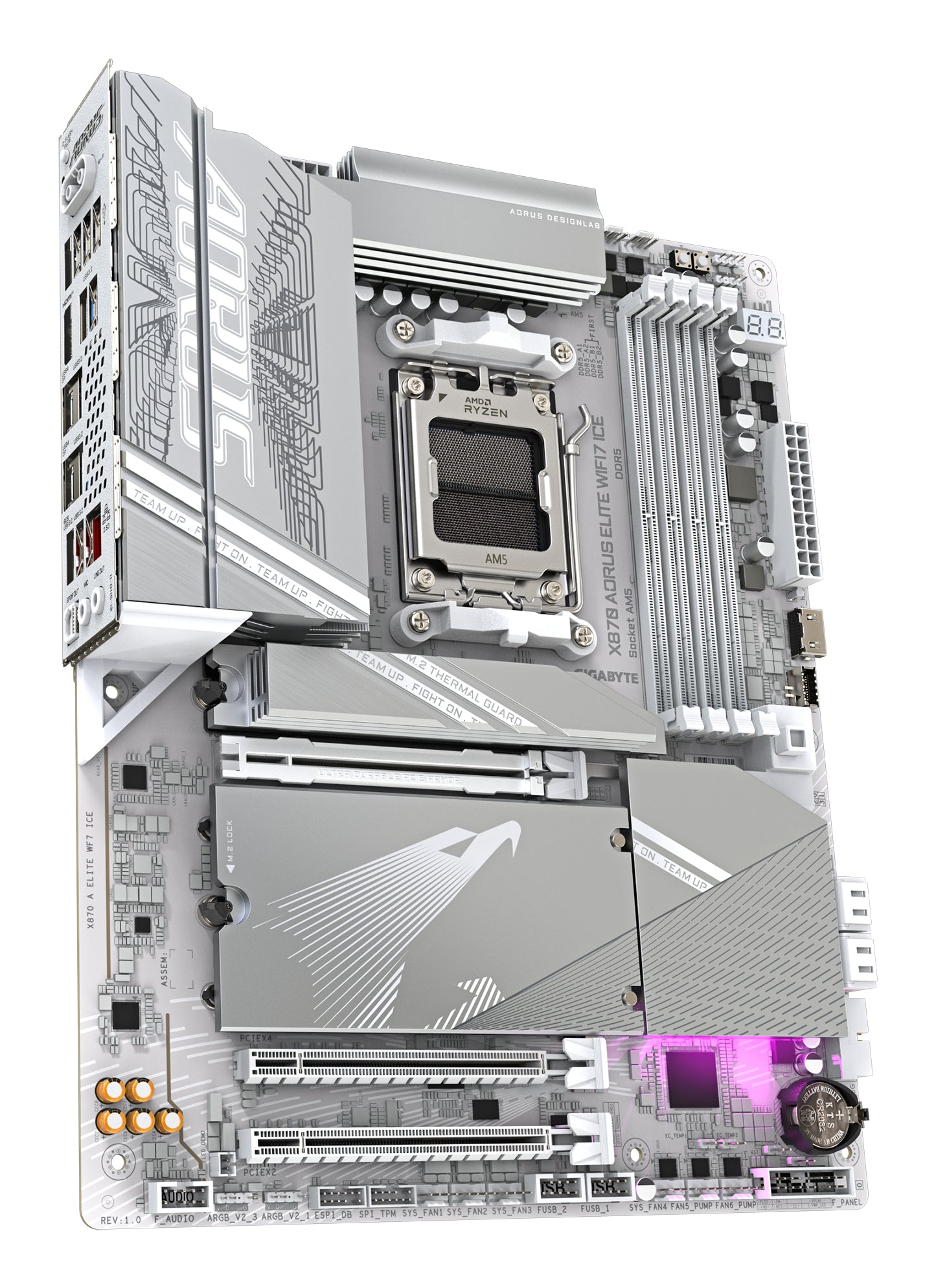 GIGABYTE X870 AORUS ELITE WIFI7 ICE AMD X870 Socket AM5 ATX