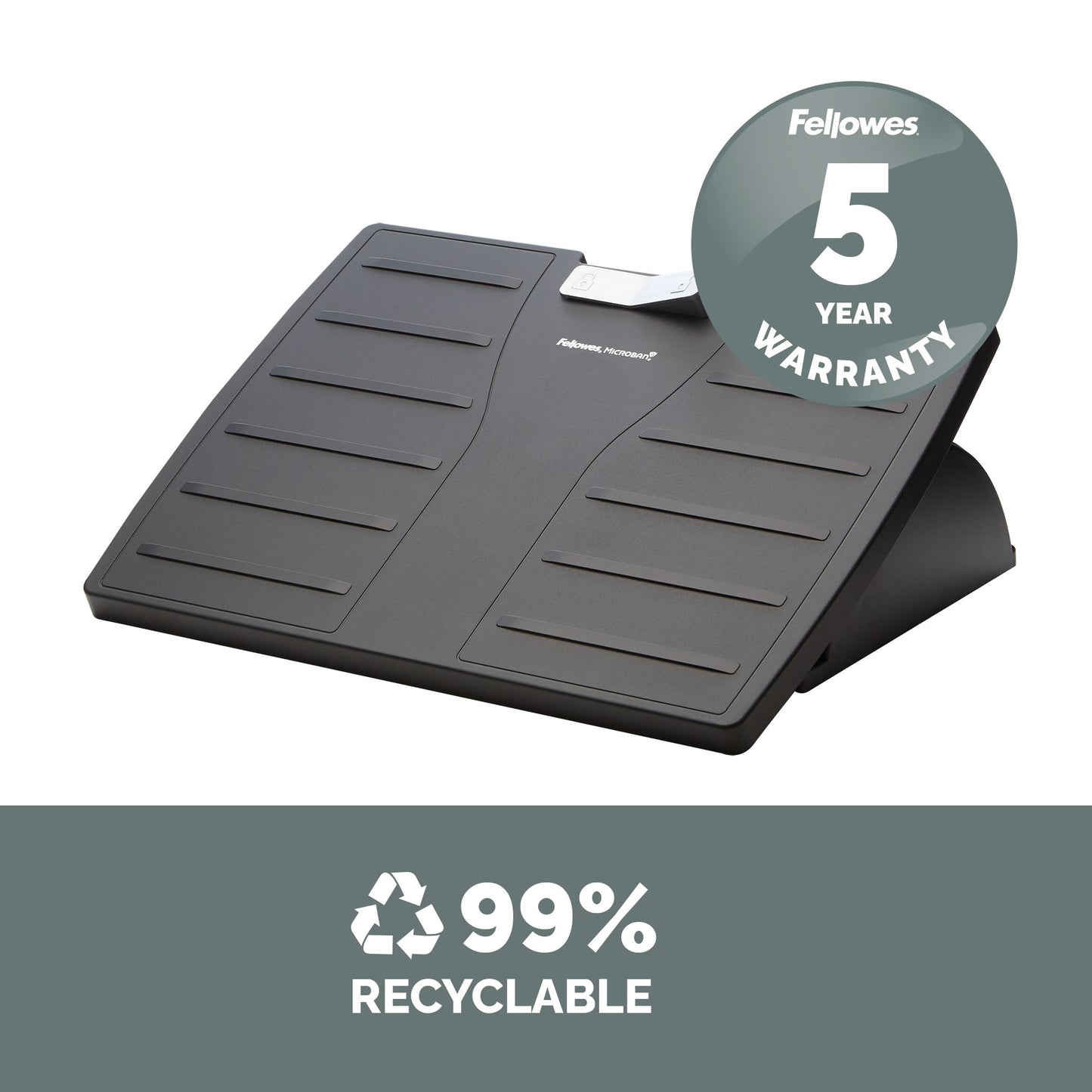 Fellowes 8035001 foot rest Black