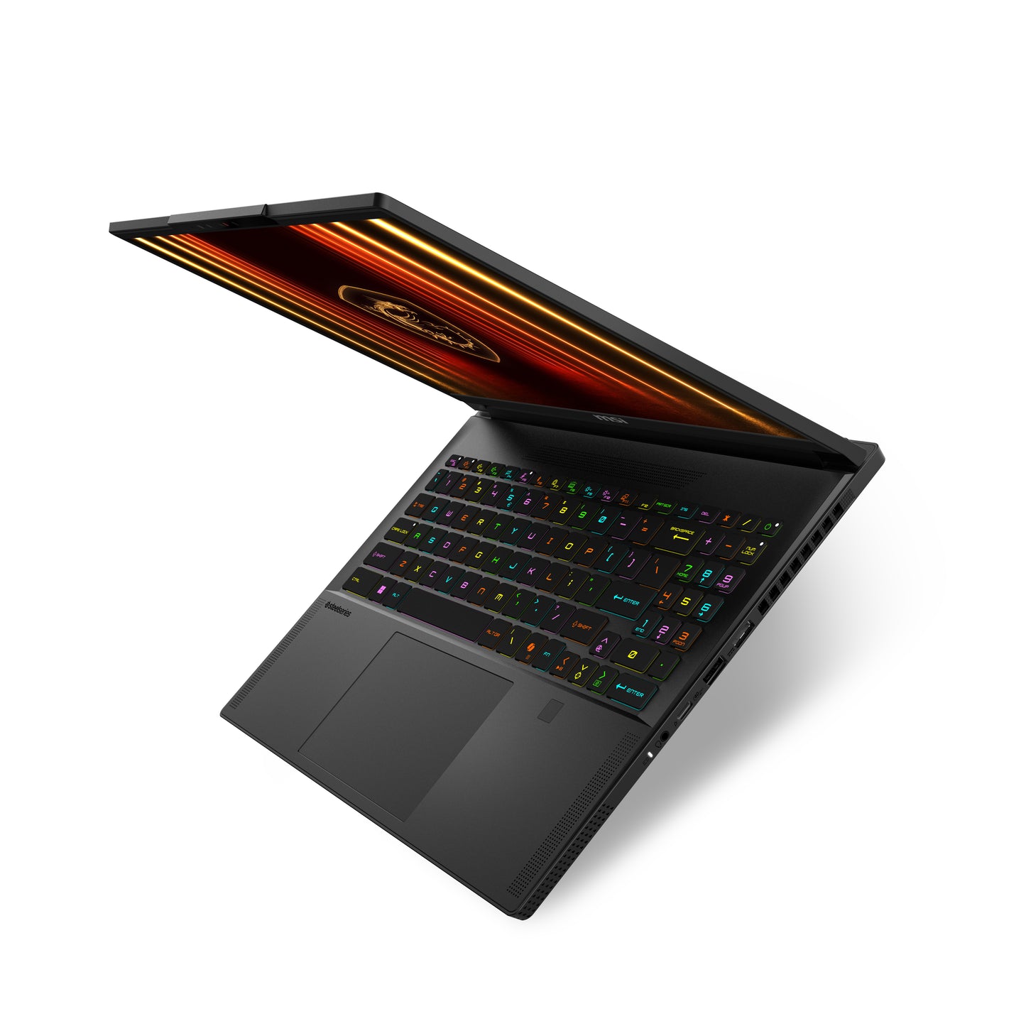 MSI Stealth A16 AI+ A3XWIG-076US AMD Ryzen AI 9 370 Laptop 16" Quad HD+ 32 GB LPDDR5x-SDRAM 2 TB SSD NVIDIA GeForce RTX 5080 Wi-Fi 7 (802.11be) Windows 11 Pro Black