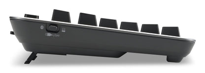 Kensington MK7500F QuietType Pro keyboard Home/Office USB + RF Wireless + Bluetooth QWERTY US English Aluminum, Black