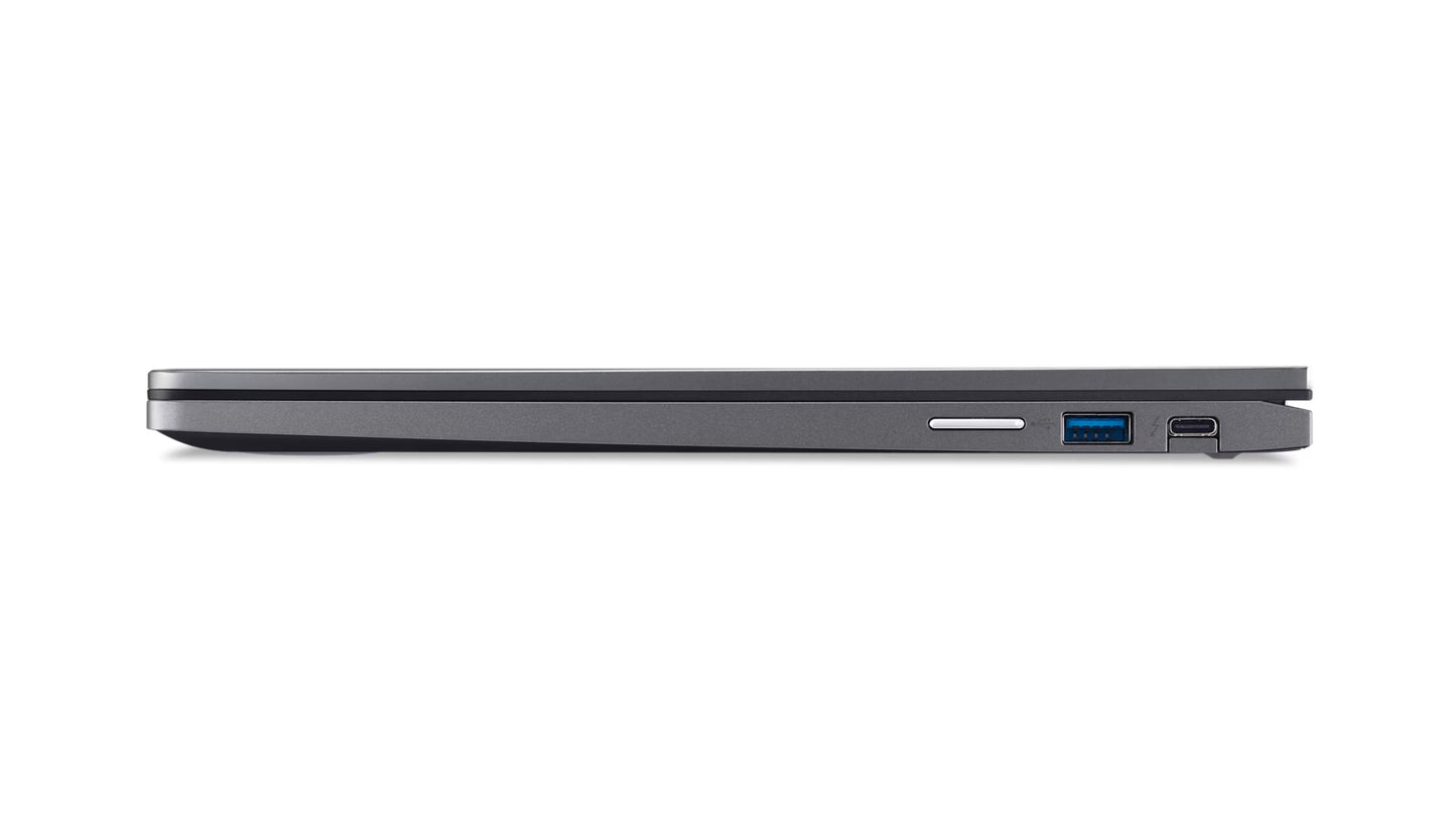 Acer Chromebook Enterprise Spin 714 CP714-2WN-7073 Intel® Core™ i7 i7-1355U 14" Touchscreen WQXGA 16 GB LPDDR4x-SDRAM 256 GB SSD Wi-Fi 6E (802.11ax) ChromeOS for Enterprise Gray