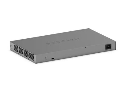 NETGEAR GS728TXUP Managed Gigabit Ethernet (10/100/1000) Power over Ethernet (PoE) 1U Gray